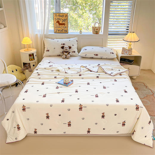 【春夏上新】自然醒冰肌凉感丝A类抗菌夏被YBY 商品图4