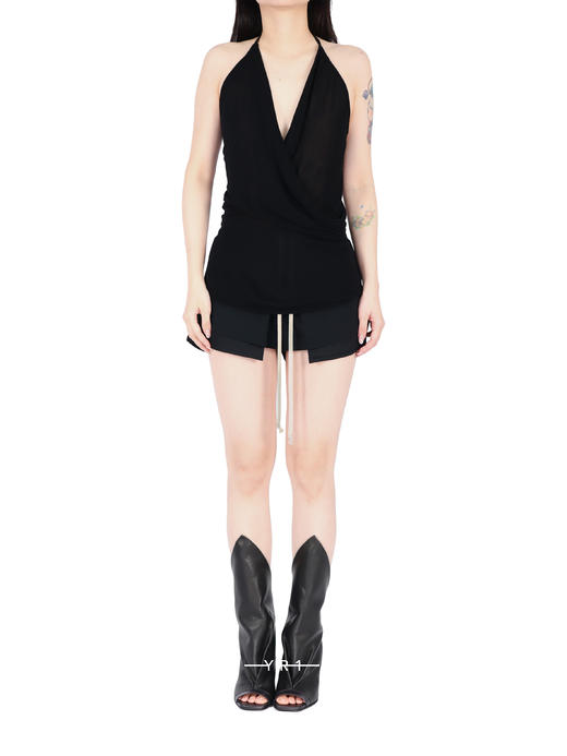 RP Draped Top-Blk 商品图1