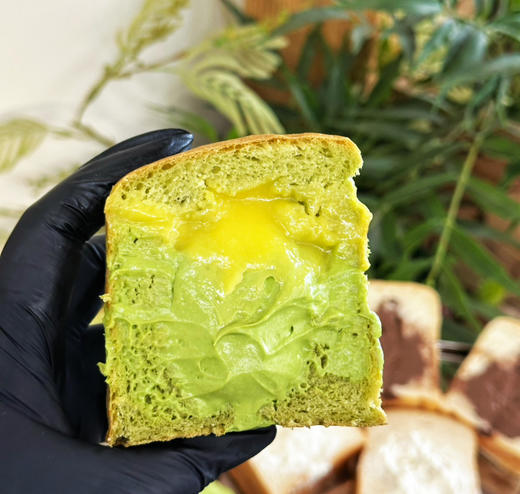 斑斑抹茶爆浆吐司 商品图2