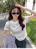 自营【特价T恤】王炸爆款～太喜欢啦！夏季短袖弧形下摆纯欲随意搭短袖T恤0 2330-喜出 商品缩略图1