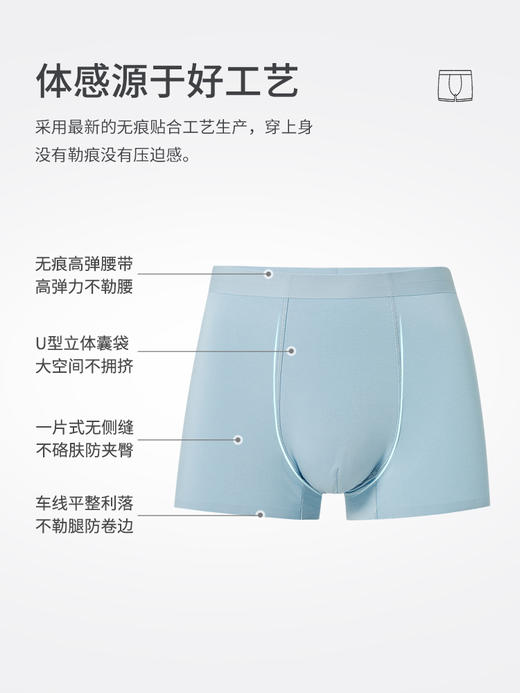 无缝无痕男士内裤260X0U313N线下专款 商品图5