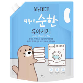 MyBEE幼儿洗衣液新鲜橄榄香2.1L마이비 유아세제 프레시 올리브향