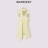 【张碧晨同款】MAXRIENY优雅度假风手工刺绣针织马甲背心马夹25秋(货号:MC86SW285) 商品缩略图4