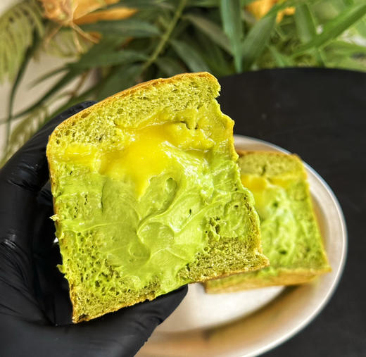 斑斑抹茶爆浆吐司 商品图3