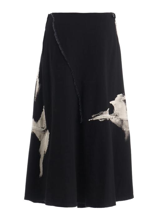 Y's | 漂白不规则牛仔长裙 商品图7