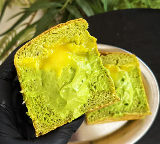 斑斑抹茶爆浆吐司 商品图0