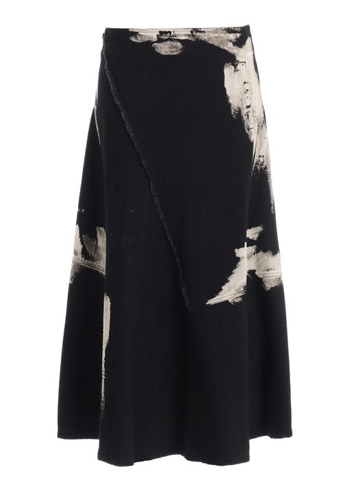 Y's | 漂白不规则牛仔长裙 商品图6