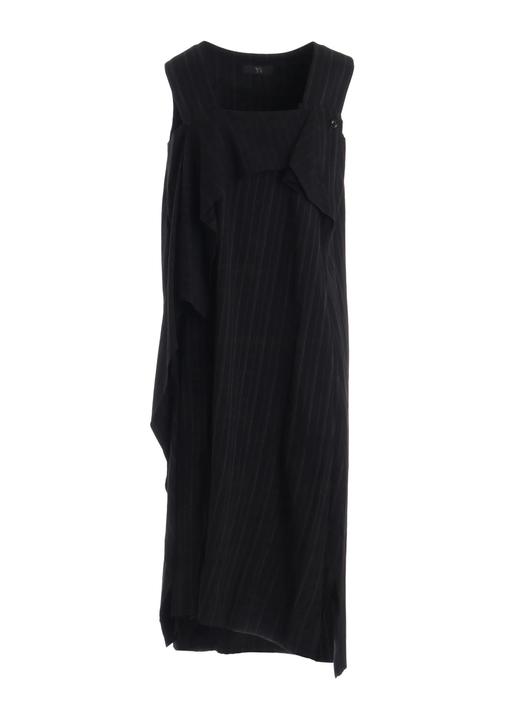 Y's | 条纹纽扣长裙 商品图5