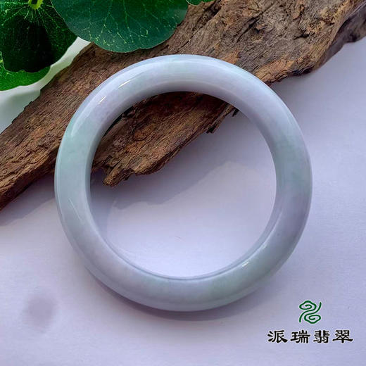 派瑞翡翠 翡翠手镯 糯种 浅绿 商品图1