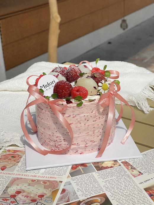 粉梅荔枝蛋糕 | 口味蛋糕 商品图1