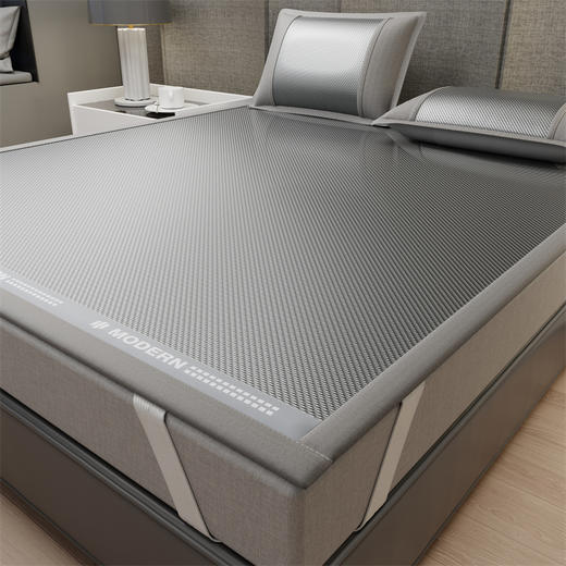 【春夏上新】自然醒可水洗凉感值超0.21全PE乙纶冰藤席（可水洗机洗）QJ 商品图3