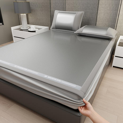 【春夏上新】自然醒可水洗凉感值超0.21全PE乙纶冰藤席（可水洗机洗）QJ 商品图14