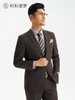 【总裁T2】易打理戗驳领套西西装单件上装247B0S508N 商品缩略图4
