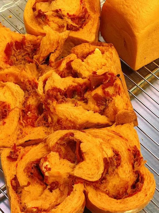 【四月新品】新疆番茄猪肉脯肉松迷你吐司 商品图0