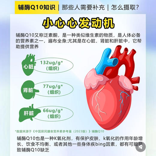 奇安叶辅酶Q10软胶囊 60粒/盒 商品图2