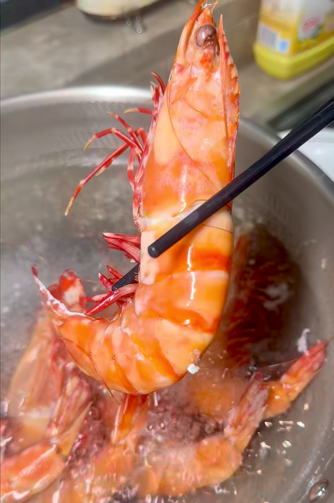 野生红脚虾礼盒（净重5斤）