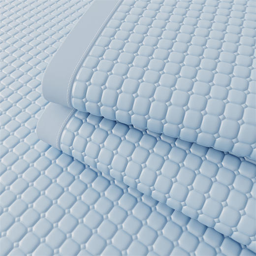 【春夏上新】自然醒A类500克面料豆豆复合三明治乙纶全PE爱格纯色系列凉感软席（可水洗机洗）QJ 商品图8