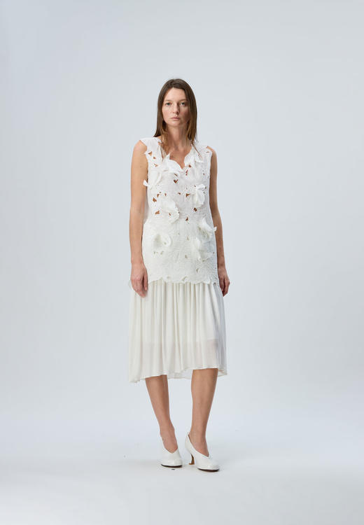 重工镂空刺绣背心 商品图2