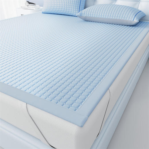 【春夏上新】自然醒A类500克面料豆豆复合三明治乙纶全PE爱格纯色系列凉感软席（可水洗机洗）QJ 商品图6