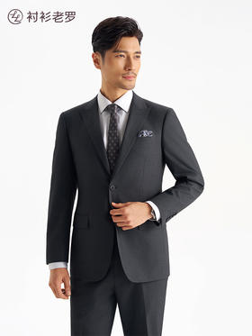 【总裁T2】易打理戗驳领套西西装单件上装247B0S508N