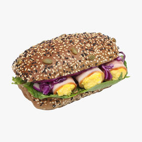 滑蛋吐司三明治