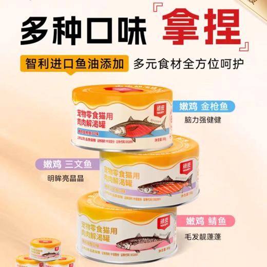 顽皮 肉肉解渴罐零食罐头轻松补水 80g 商品图1