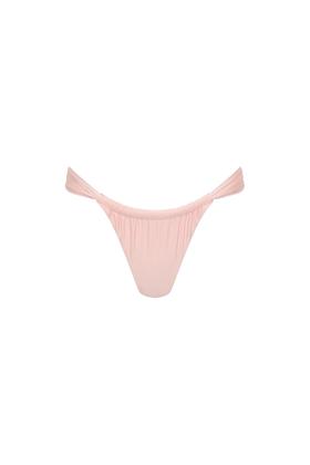 Faithfull The Brand - Andez Bikini Bottom - Blush - 女装 - 比基尼下装 - 粉色