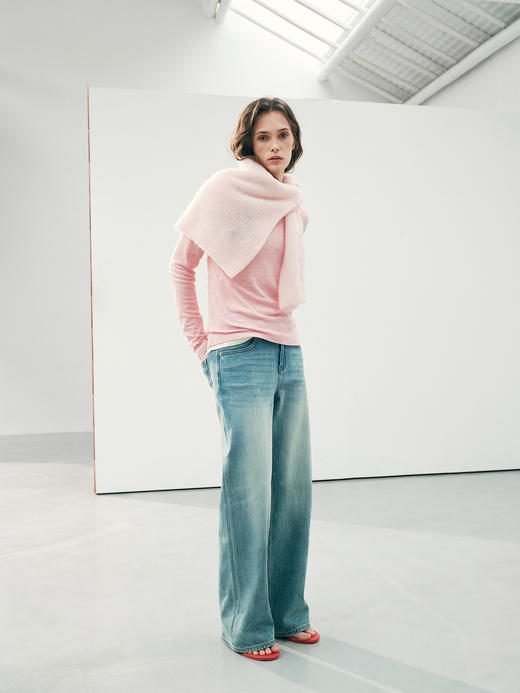 周二牛——四面弹直筒牛仔裤 商品图2