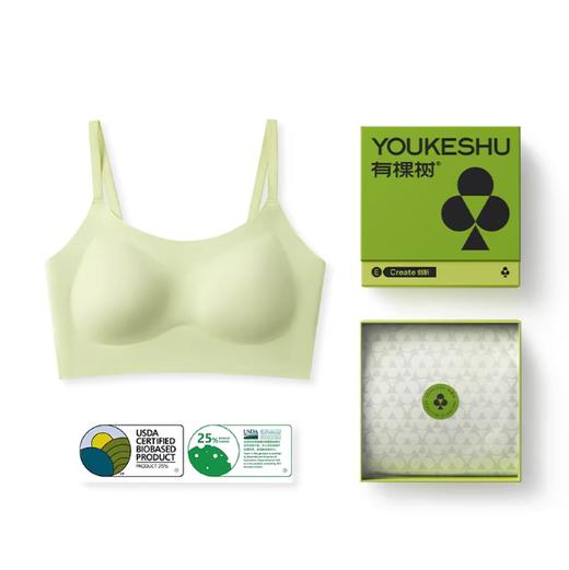 有棵树植物肉肉杯内衣女小胸聚拢无痕无钢圈上托文胸胸罩夏季薄款 商品图9