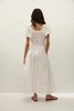 Faithfull The Brand - Sunniva Midi Dress - White - 女装 - 连身裙 - 白色 商品缩略图4