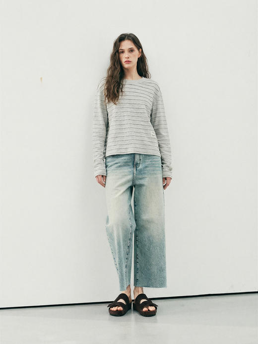 花边长袖T恤 商品图0