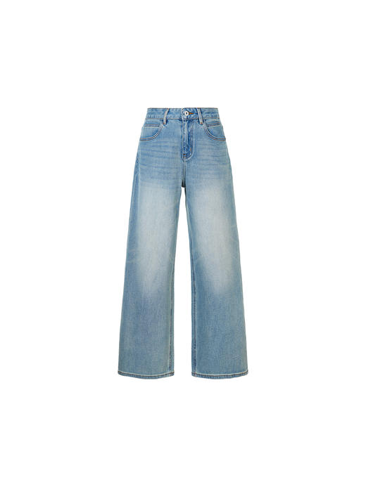 周二牛——四面弹直筒牛仔裤 商品图3