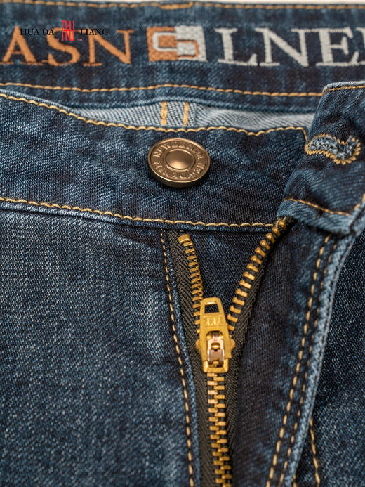 男装26春夏新品牛仔直筒长裤2219-A1502 商品图3