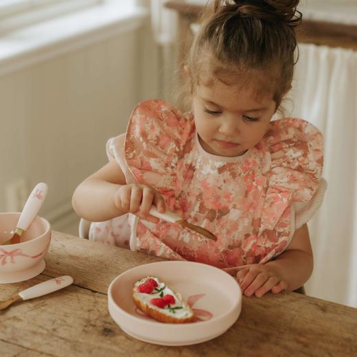 Elodie 26SS 婴儿围兜餐具套装硅胶碗套装 商品图1