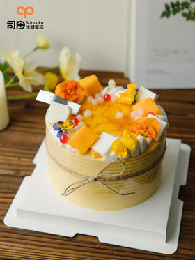 【半糖】杨枝甘露3.0（注意！注意！这是一款属于夏天的蛋糕，吃一口就会心情很好的甜品）