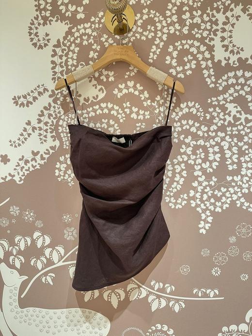 Faithfull The Brand - Nera Top - Espresso - 女装 - 上衣 - 咖色 商品图0