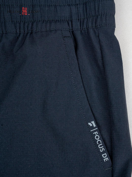 男装26春夏新品松紧直筒平脚长裤2219-A6501 商品图3