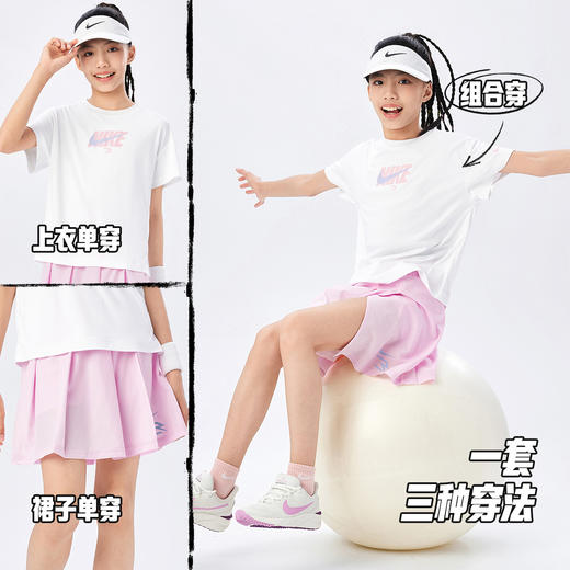 NIKE 3BRAND 夏 大童小童 短袖T/短裙 RWG-KO-1702 商品图5