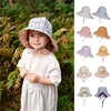 Bedhead 26ss新品 宝宝儿童春夏出行渔夫帽护脖帽田园帽-亚麻系列 商品缩略图0