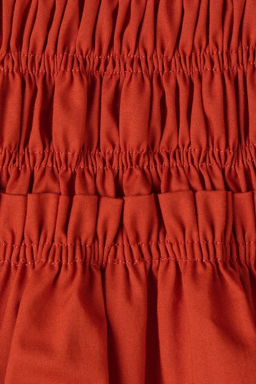 Faithfull The Brand - Maria Mini Dress - Dusty Tomato - 女装 - 连身裙 - 烂番茄色 商品图6