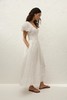 Faithfull The Brand - Sunniva Midi Dress - White - 女装 - 连身裙 - 白色 商品缩略图2