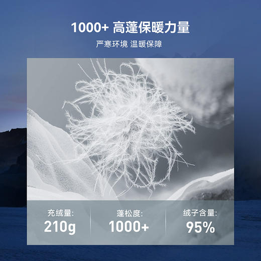 KAILAS凯乐石  5000GT雪山羽绒 KG2613115 商品图2