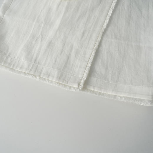 VIMAGE纬漫纪2026夏季新款莱赛尔亚麻高腰简约百搭显瘦半身裙V2506216 商品图4