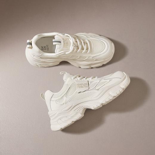 【厚底增高】西村名物2026年春季新款时尚百搭厚底增高休闲运动鞋老爹鞋X903428 商品图4