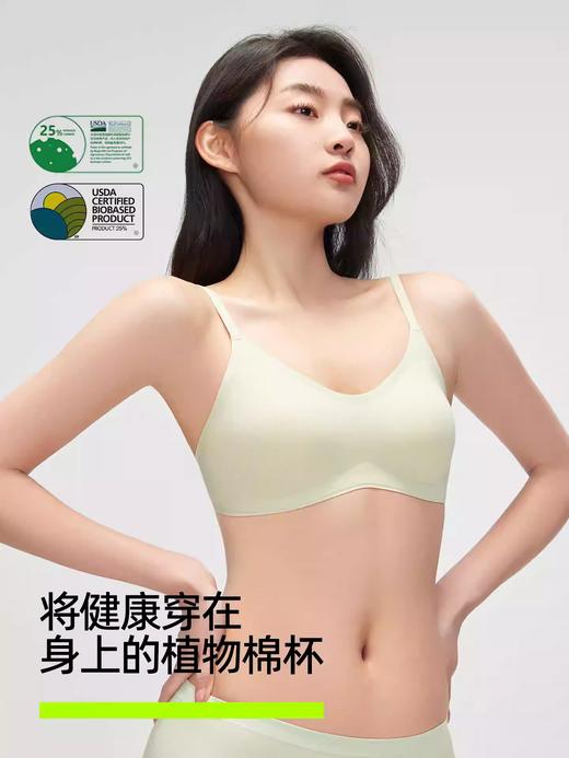 有棵树植物肉肉杯内衣女小胸聚拢无痕无钢圈上托文胸胸罩夏季薄款 商品图3