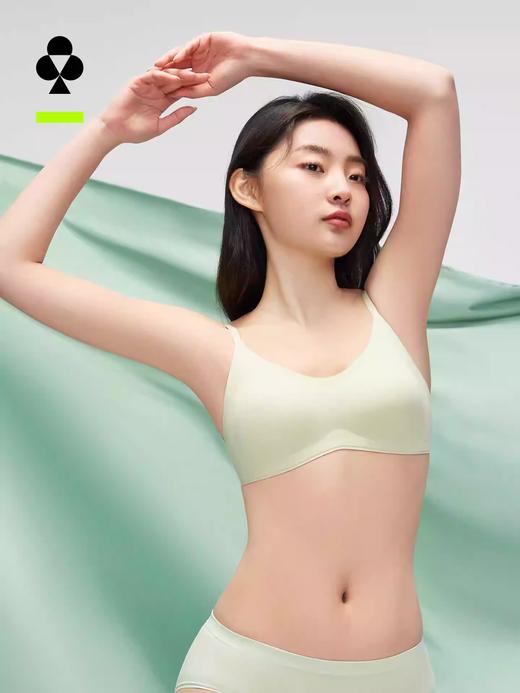 有棵树植物肉肉杯内衣女小胸聚拢无痕无钢圈上托文胸胸罩夏季薄款 商品图0