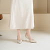 Westory2026年春季尖头高跟鞋婚鞋宴会鞋浅口单鞋W26AE51331 商品缩略图6