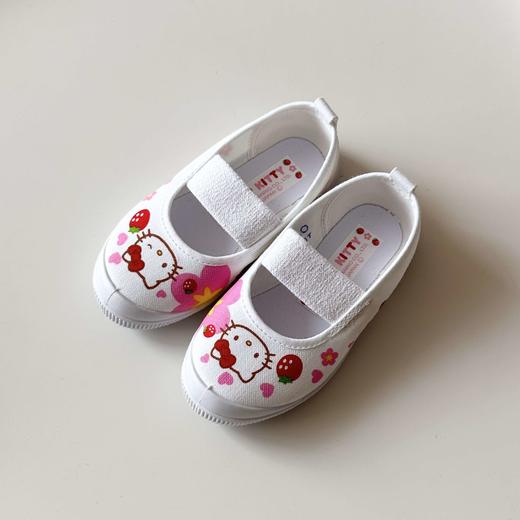 asahi朝日 三丽鸥系列现货 儿童白球鞋防滑室内鞋幼儿园鞋 商品图5