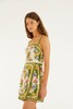 Farm Rio - Tropical Scarf Sleeveless Mini Dress - Sand - 女装 - 连身裙 - 沙色 商品缩略图1