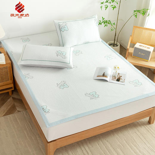 民光冰豆豆软凉席提花三件套-X52204XXG 商品图1